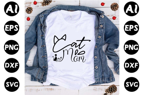 Cat Svg Design,cat Mom
