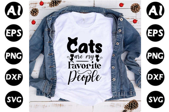 Cat Svg Design, Cats Are My Favorite