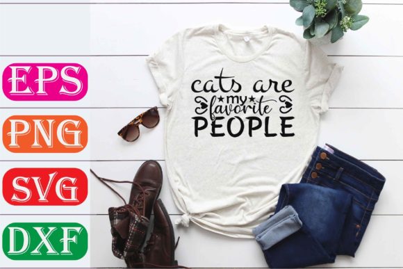 Cat Svg Design. Cats Are My Favorite People