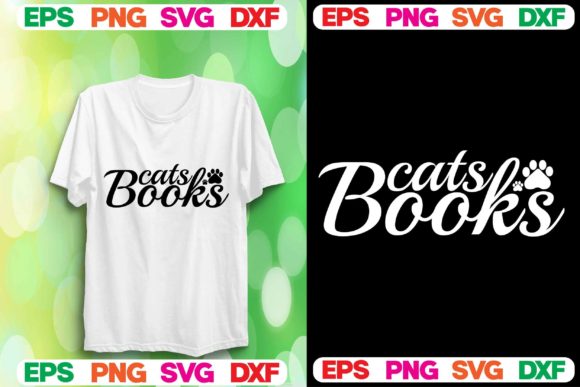 Cat SVG Design.Cats Books