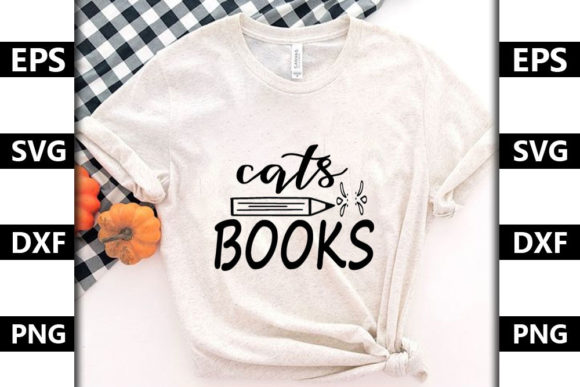 Cat Svg Design, Cats Books