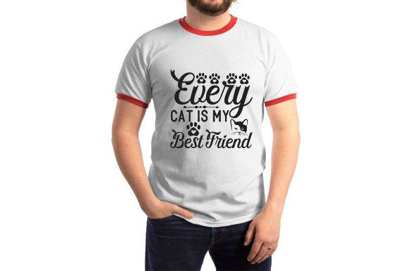 Cat SVG Design, Every Cat is My Best Fri