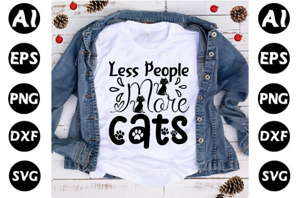Cat Svg Design, less People, More Cats