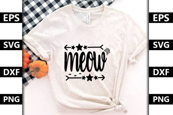 Cat Svg Design ,Meow