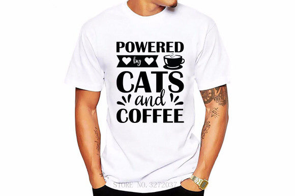 Cat Svg Design, Powered by Cats and Coffee