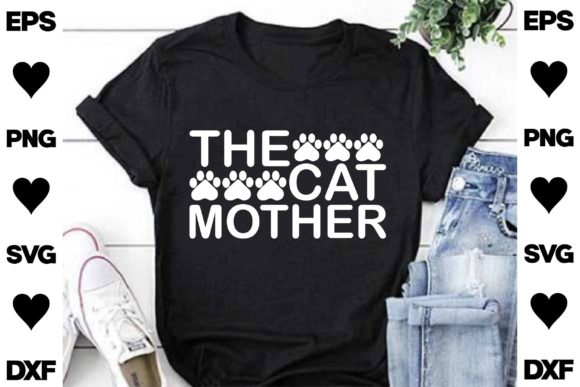 Cat SVG Design. the Cat Mother
