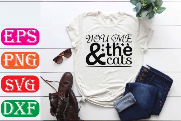 Cat Svg Design. You Me the Cats