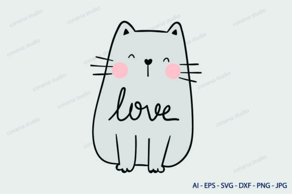 Cat, Svg, Grey – Practical Embroidery Review