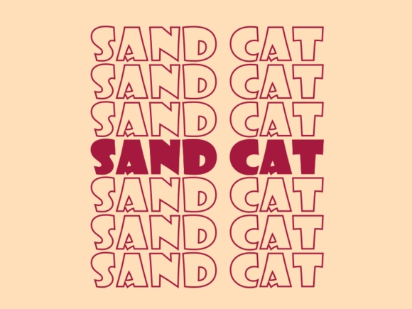 Sand Cat Svg Cut File Review