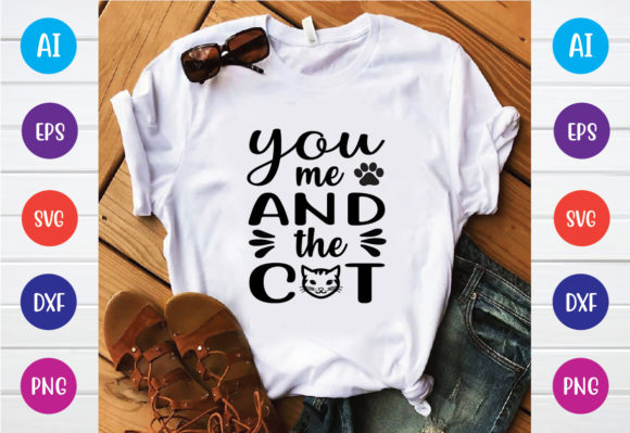 You Me the Cat Svg Design